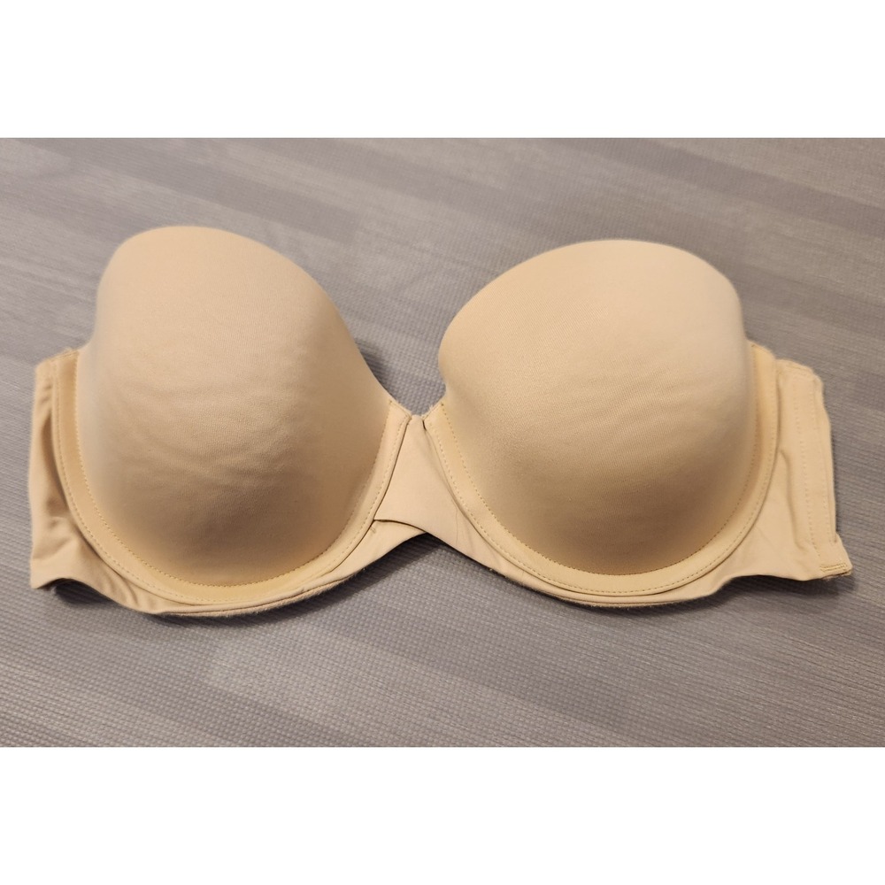 Maidenform Custom Lift Strapless Bra Nude Beige‎ Underwire 36C